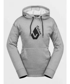 Volcom Core Hydro Hoodie heather grey sudadera técnica de mujer