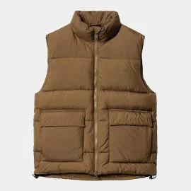 Chaleco acolchado Carhartt WIP Springfield Vest Marrón
