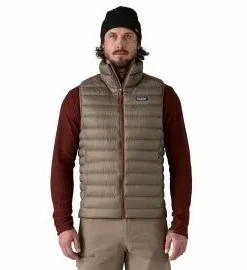 Chaleco acolchado plegable Patagonia M’s Down Sweater Vest Marlow Brown