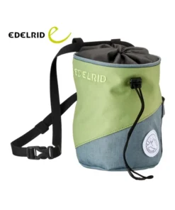 Chalk Bag Monoblock (stoneblue-grass) – Magnesera para escalada – Edelrid
