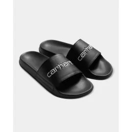 Chanclas Carhartt WIP Slippers Negro-Blanco