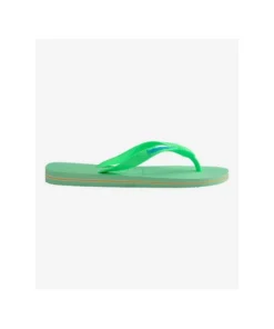 Chanclas Havaianas Brasil Logo FC En Color Verde