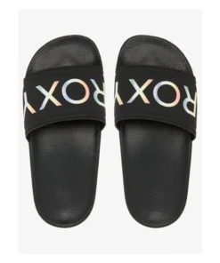 Chanclas Roxy Slippy Unisex en Negro