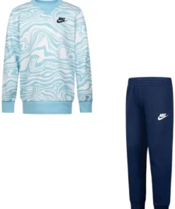 Chandal Niño/a Nike French Terry Azul