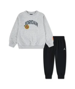 Chandal Niño Jordan Dynasty Ft Crew Gris