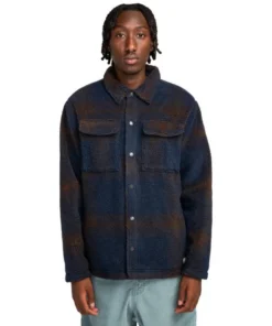 Chaqueta Element Borreguito Hueco Overshirt Hombre