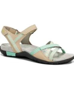 Sandalias Chiruca Valencia 04 Mujer Beige Verde
