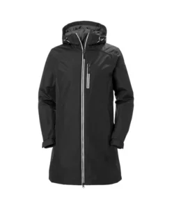 Chubasquero Mujer Helly Hansen Long Belfast Negra