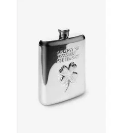 Petaca Carhartt WIP Clover Flask Silver