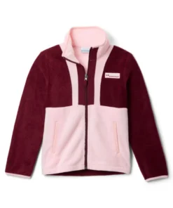 Chaqueta Columbia Back Bow II Full Zip Fleece Niños Rich Wine
