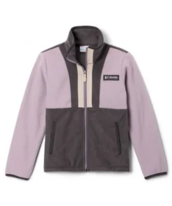 Chaqueta Columbia Back Bow II Full Zip Fleece Niños Shale Purple