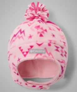 Gorro con orejeras Columbia Frosty Trail™ II Niños Satin Pink Peaked