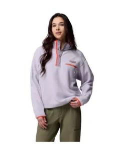 Forro polar Columbia Helvetia II Cropped Mujer Lavander