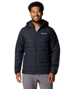 Chaqueta Columbia Powder Lite™ II Hooded Hombre Black