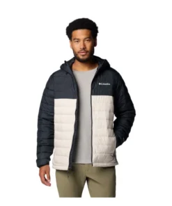 Chaqueta Columbia Powder Lite™ II Hooded Hombre Dark Stone