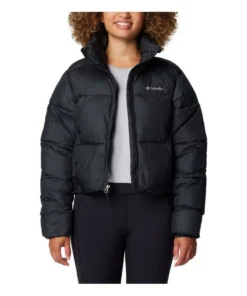 Chaqueta Columbia Puffect II Cropped Mujer Black