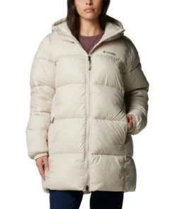 Chaqueta Columbia Puffect™ II Mid Hooded Mujer Dark Stone