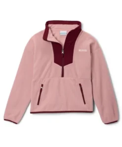Forro Polar Columbia Sequoia Grove Half Zip Niños Eraser Pink