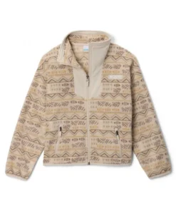 Chaqueta Columbia Sequoia Grove Printed Niños Dark Stone