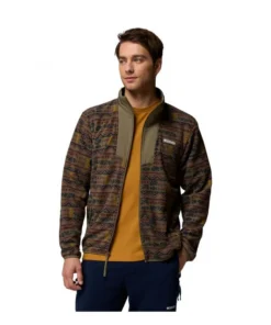 Chaqueta Columbia Sequoia Grove Printed FZ Hombre Stone Green