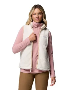 Chaleco Columbia West Bend II Mujer Chalk