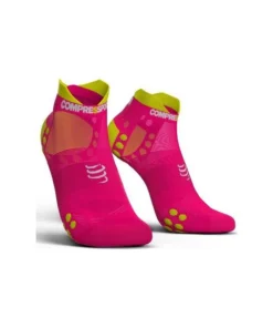 Calcetines Running Compressport Pro Racing Socks V3.0 Ultralight Rosa