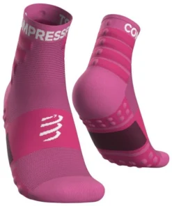 Calcetines Compressport Training Pack de 2 Rosa