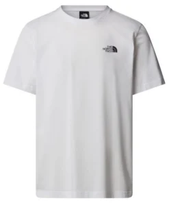 Camiseta con logotipo vertical The North Face Hombre TNF White