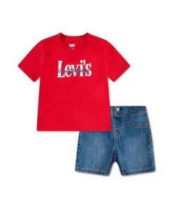 Conjunto Levi´s® Aop Logo Para Bebés