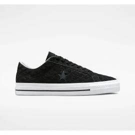 Zapatillas de Skate Converse One Star Pro Bones Negro-Blanco