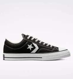 Zapatillas Converse Star Player 76 Low Top Negro-Blanco Vintage