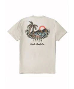 Vissla Boneyards Cosmic Wash dune camiseta
