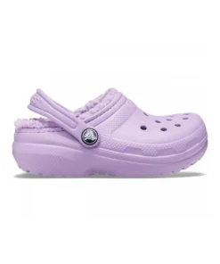 Crocs Classic Lined Clog T Orchid Para Niños