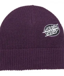 Santa Cruz Mono Lined Oval Dot blackcurrant gorro