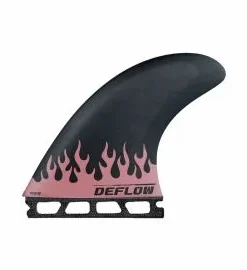 Quillas de Surf Deflow Grom Series Fired Up Futures Thruster Small