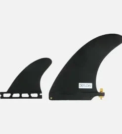 Quilla Longboard Deflow Single Fin + Side Bites Futures