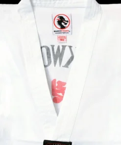 Dobok de taekwondo Budofight cuello blanco