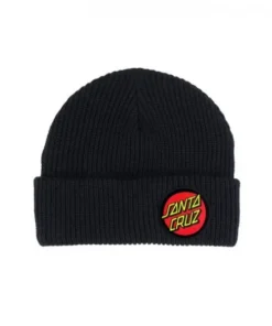 Santa Cruz Classic Dot black gorro