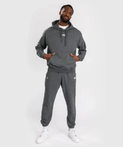Sudadera con capucha Venum Vortex XL Lite – Gris Oscuro Jaspeado
