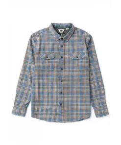 Vissla Central Coast Eco blue haze camisa