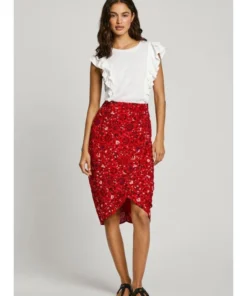 Falda Midi Pepe Jeans Olivia Para Mujer