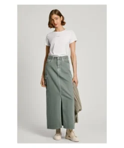 Falda Pepe Jeans Maxi Para Mujer