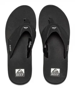 Reef Fanning black/silver chanclas