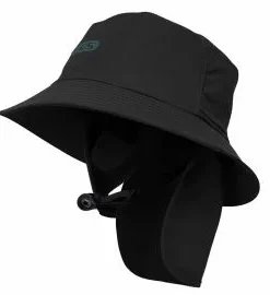 Gorro de pescador FCS Essential Surf Bucket Black/Teal (X-Large)