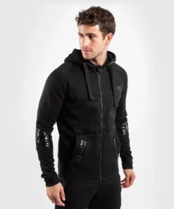 Sudadera Venum Contender 3.0 con cremallera Negra