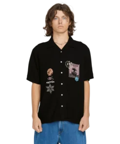 Volcom Filip Rygalski Woven black camisa