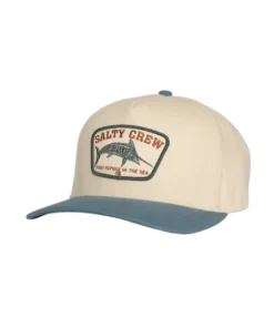 Salty Crew Billfisher Strapback off white pilot blue gorra