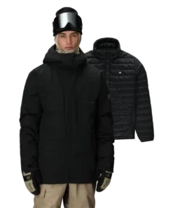 686 Smarty 3 in 1 Form black chaqueta de snowboard