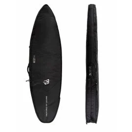 Funda Surf Creatures Shortboard Double DT2.0 6’3″ Negro-Plateado