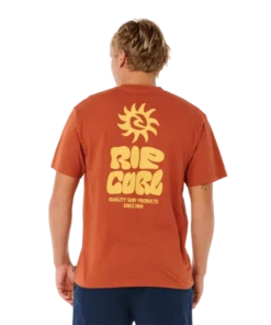 Rip Curl Pacific Rinse Glass Off baked clay camiseta